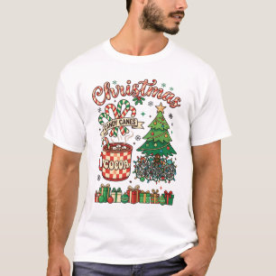 Kerst Kerststokken Cacao Chaos Boom Mok Cadeau T-shirt