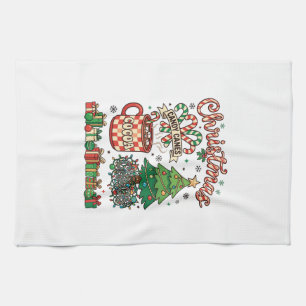 Kerst Kerststokken Cacao Chaos Boom Mok Cadeau Theedoek
