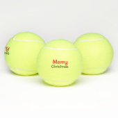 Kerst-kersttennisbal Tennisballen (Multi)