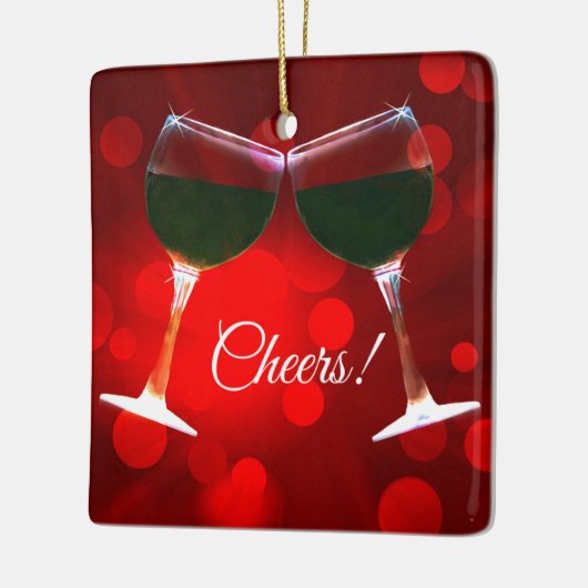 Kerst kerstversiering keramisch ornament (Links)