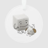 Kerst-kerstversiering suikerbiet ornament (achterkant)