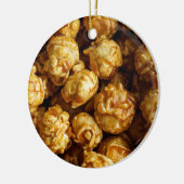 Kerst-kerstversiering van Caramel Popcorn Keramisch Ornament (Links)