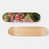 Kerst-kerstversiering voor ontbijtbrood skateboard (Horizontaal)