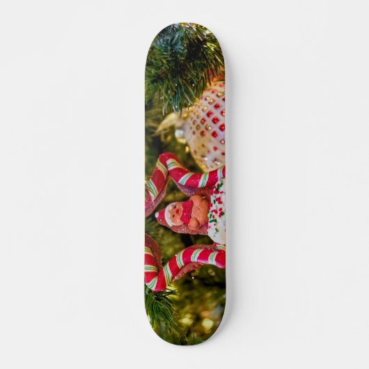Kerst-kerstversiering voor ontbijtbrood skateboard (Voorkant)