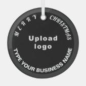 Kerst-kerstzonnegroer Glass Ornament (Voorkant)