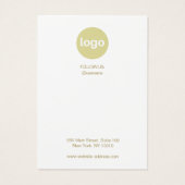 Kerst Ketting Logo Display Kaart (Achterkant)