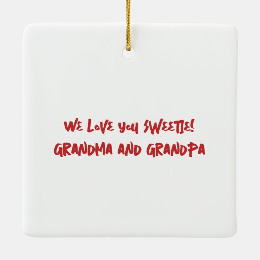 Kerst Kind Fairy Ornament (Achterkant)