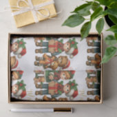Kerst Kinder geschenken Vrolijk kerstfeest Tissuepapier (Geschenk)