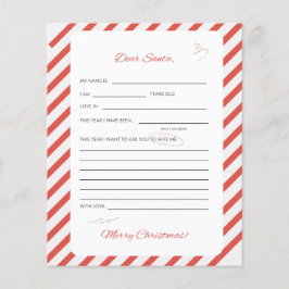 Kerst Kinder laatste naar Santa Flyer