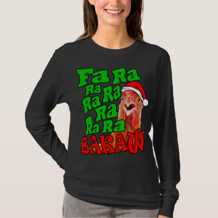 Kerst Kip Caroling Fa Ra Lelijke Kerstmis T-shirt