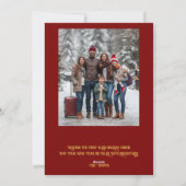 Kerst klaar voor de Kaart (Achterkant)