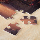 Kerst klein stadje (5) legpuzzel (Zijkant)