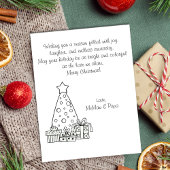 Kerst kleur- en spelactiviteit kaart