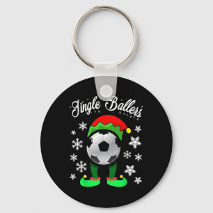Kerst Klinkers Voetbal Elf Sleutelhanger
