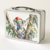 Kerst Koala kerstmuts in gomboom (Achterkant)