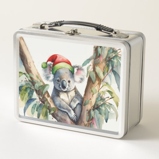 Kerst Koala kerstmuts in gomboom (Voorkant)