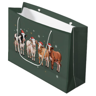 Kerst Koe Liefhebber Cadeau Grappige Vakantie Boer Groot Cadeauzakje