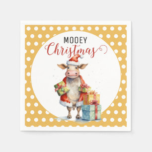 Kerst Koe Pun Servet