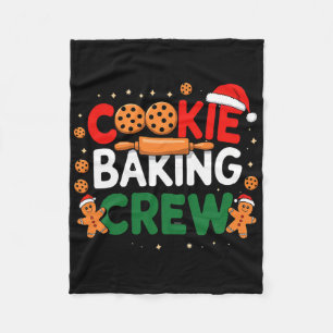 Kerst Koek Koning Crew Pyjama Koning Familie Pret Fleece Deken