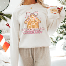 Kerst Koekje Bemanning roze Coquette