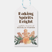 Kerst Koekje Gift uit de Keuken van Cadeaulabel (Voorkant)