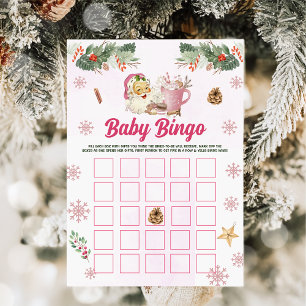 Kerst Koekje Santa Baby Bingo Spellen Kaart