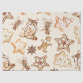 Kerst Koekje Tissue Papier