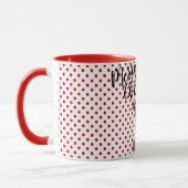 Kerst Koffie Mok Rendier Polka Dot Polkadot P (Links)