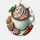 Kerst koffie ornament (Links)