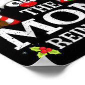 Kerst komt overeen met de rendierfamilie van de mo poster (Hoek)