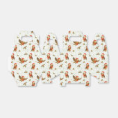 Kerst Kookaburra Aquarel Bedankdoosjes (Uitgevouwen)