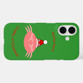 Kerst Krab Custom Case-Mate iPhone Case (Achterkant (horizontaal))