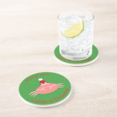 Kerst Krab Custom Onderzetters (Zijkant)