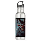 Kerst Krampus 2 Waterfles (Voorkant)