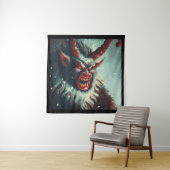 Kerst Krampus 3 Wandkleed (In situ)