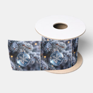 Kerst Kristallen Sneeuwvlok Ornament Lint