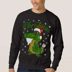 Kerst krokodil alligator xmas winter kleding trui