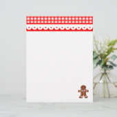 Kerst Kruidkoek Briefhoofd (Staand voorkant)