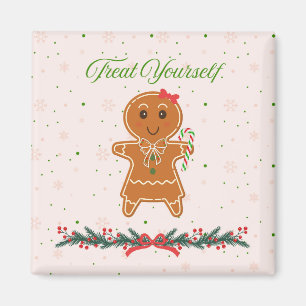 Kerst Kruidkoek Vrouw Magneet