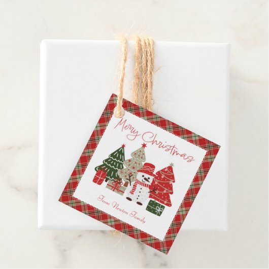 Kerst  label (In situ)