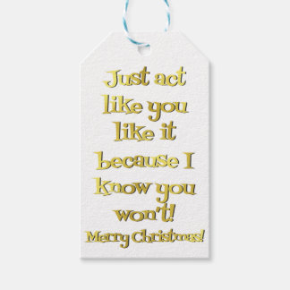 Kerst Labels, Grappige Kerst Labels Cadeaulabel