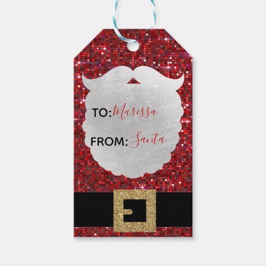 Kerst Labels, Sinterklaas labels, Vakantie Labels Cadeaulabel (Voorkant)