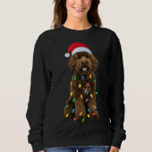 Kerst Labradoodle Trui (Voorkant)