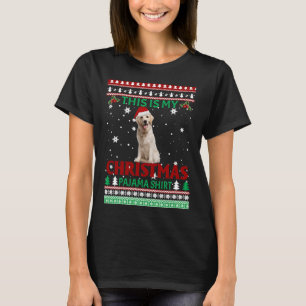 Kerst Labrador Retriever Dit is mijn Kerstmis T-shirt