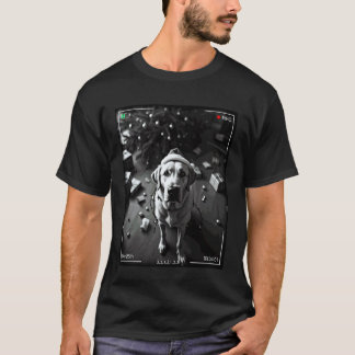 Kerst Labrador Retriever Vangen Op Camera T-shirt
