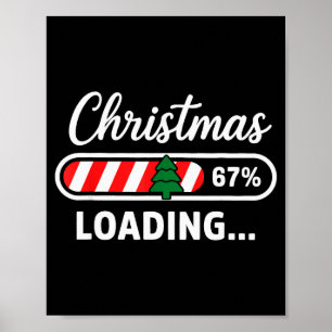 Kerst Laden 67% Grappig 6 7 Meme Xmas Gen Alph Poster
