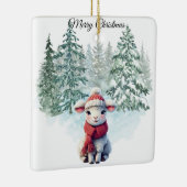 Kerst Lam Ornament (Rechts)