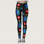 Kerst Leggings (Voorkant)