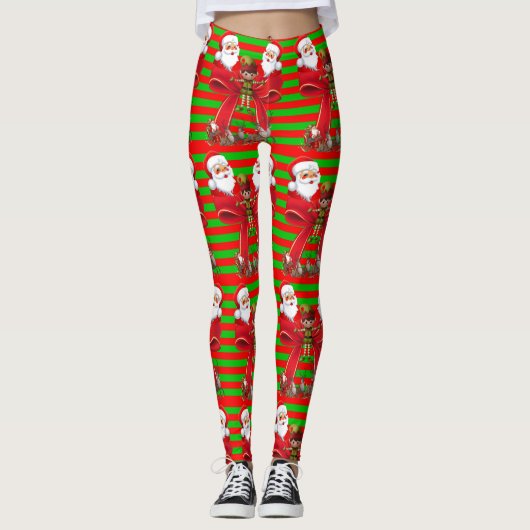 Kerst Leggings (Voorkant)