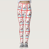 Kerst Leggings (Voorkant)